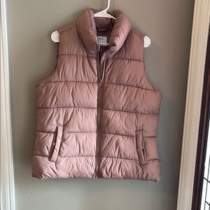 Old Navy Mauve Puffer Vest